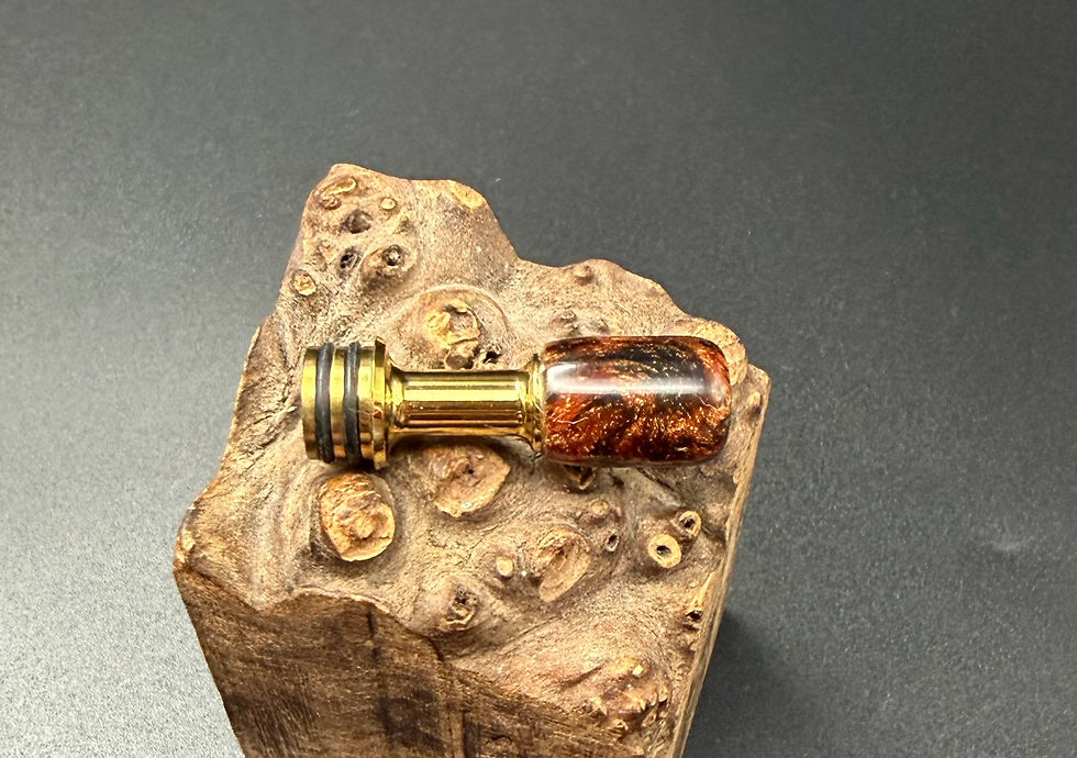 Miniatura: Pearl antique bronze, pearl gold long 510 (gold base)