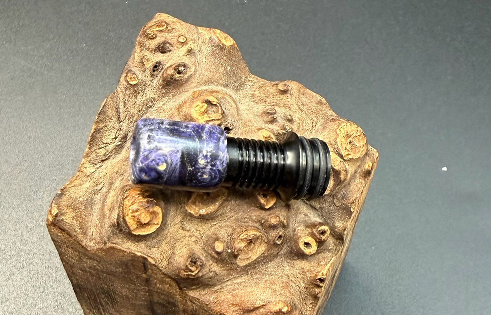 Miniature : Dye stabilised purple long, ribbed 510
