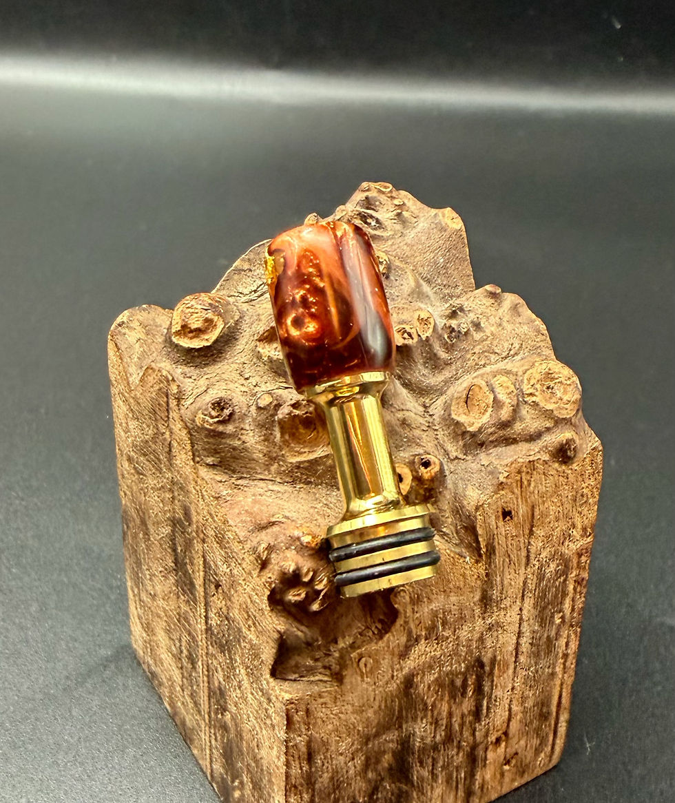 Miniatura: Pearl gold, pearl bronze, gold leaf long 510 (gold base)