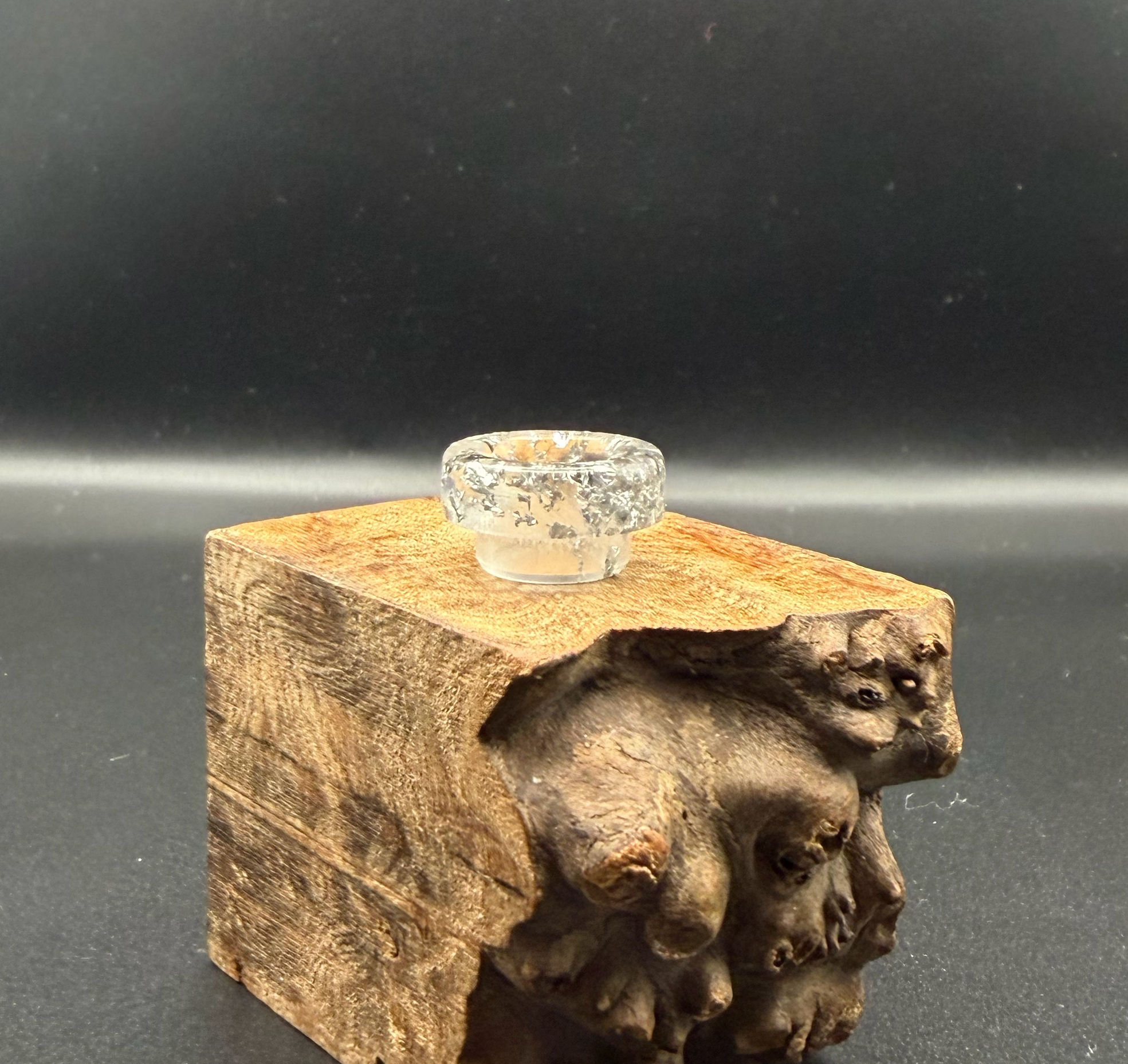 Clear, silver leaf, 810