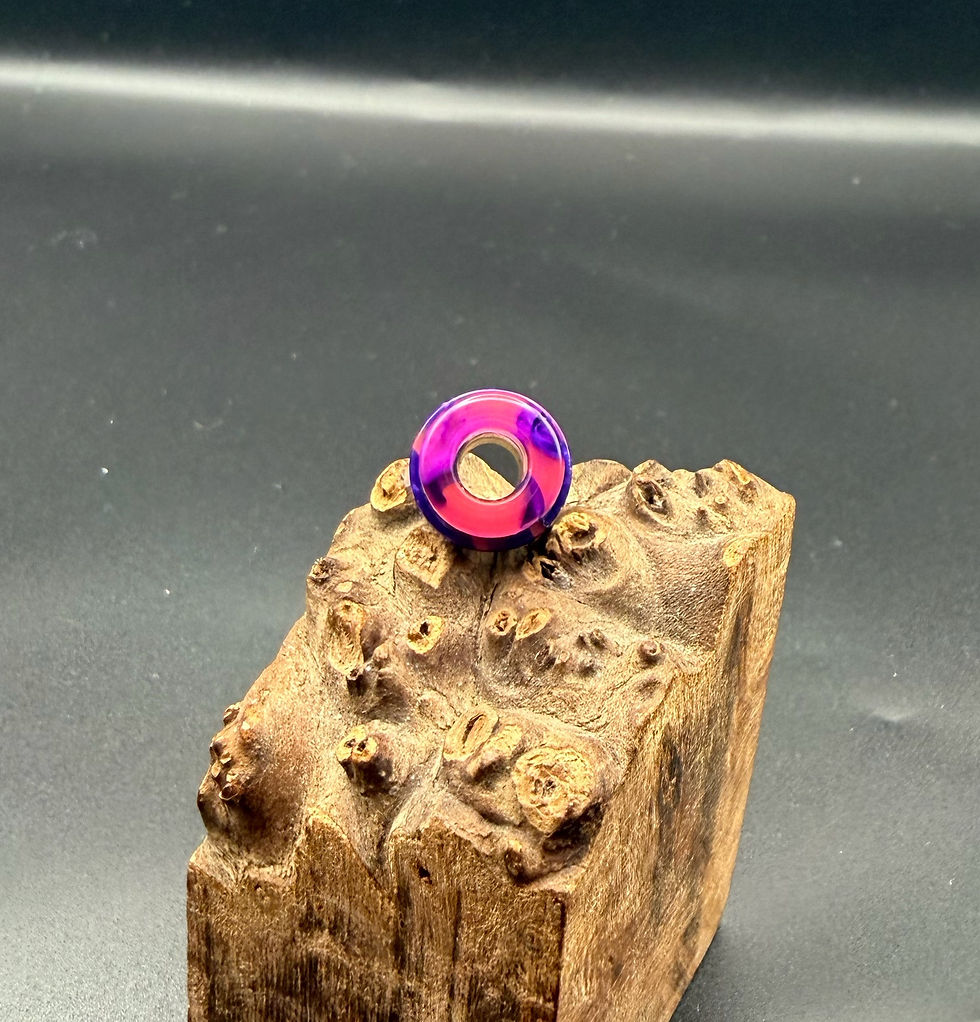 Miniatura: Translucent pink, pearl purple 510