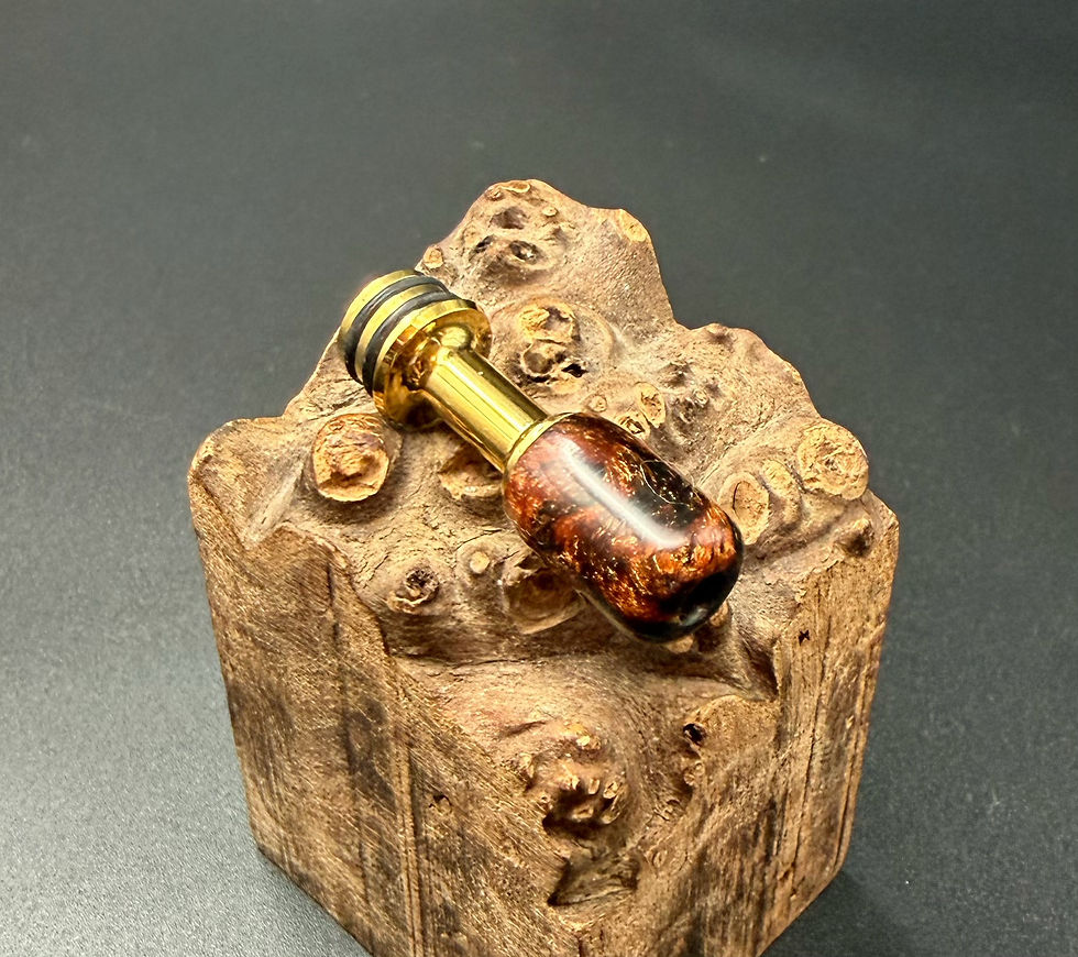Miniatura: Pearl antique bronze, pearl gold long 510 (gold base)