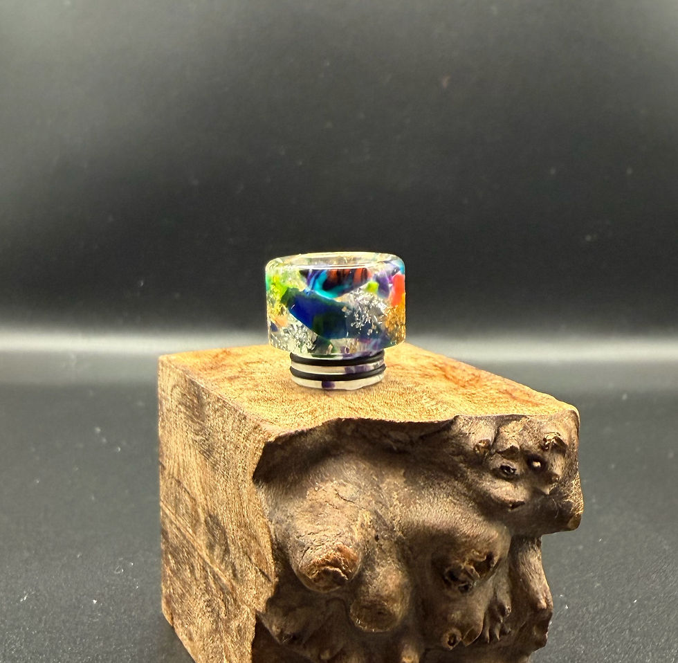 Miniatura: Random resin pieces with o rings 1