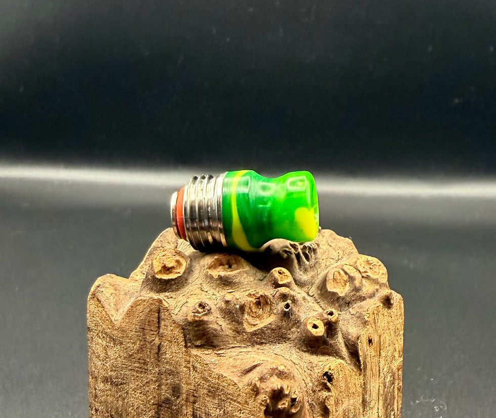 Thumbnail: Pearl greens, yellow integrated tip. 