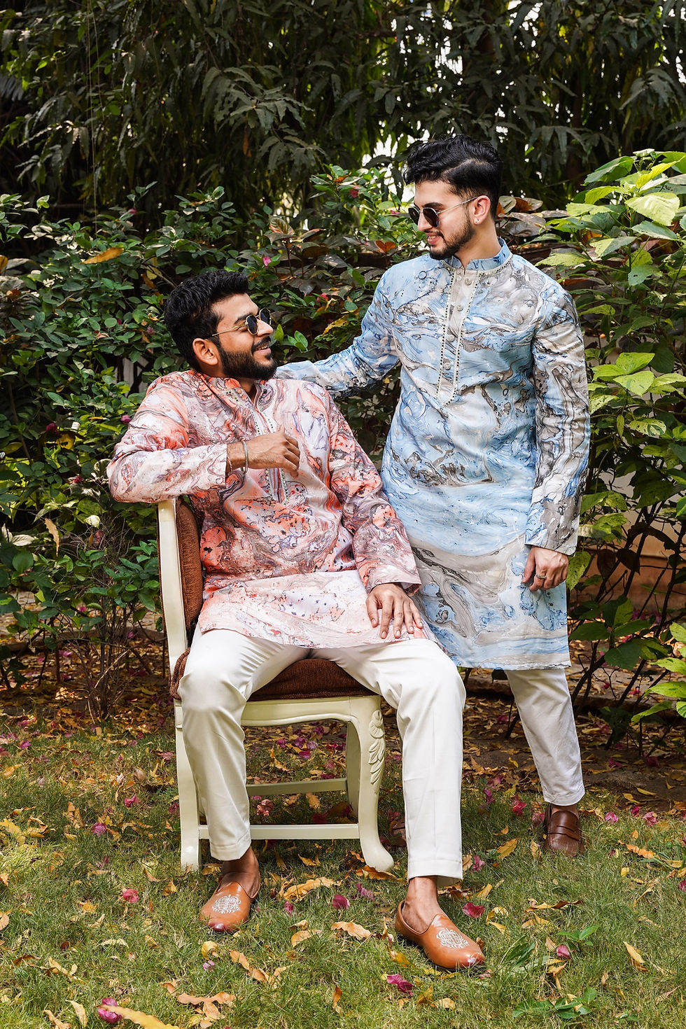 Thumbnail: MUSKMELLON MARBLE KURTA