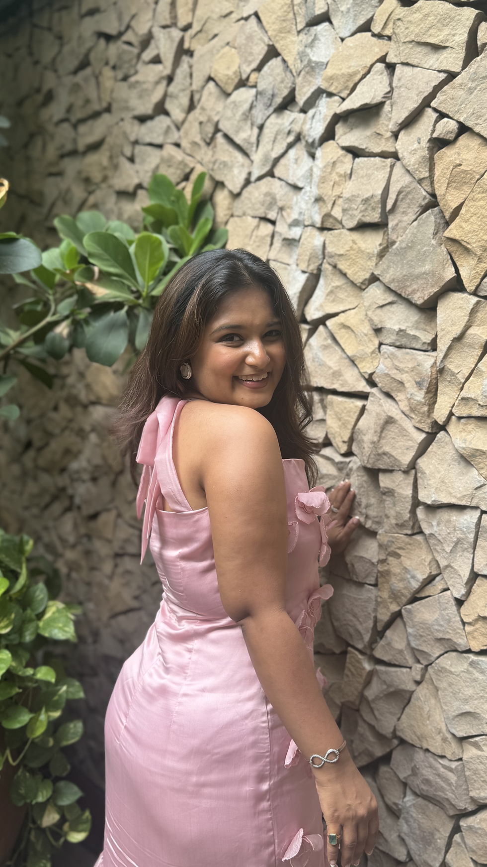 Thumbnail: IZEL- Garden Bloom Halter Dress