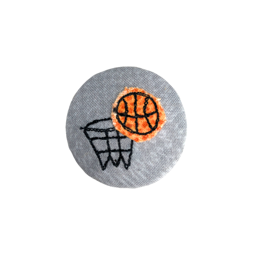 Basketball Button