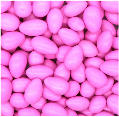 Pink Jordan Almond Pastel Candy | The Nutty Fruit Hous