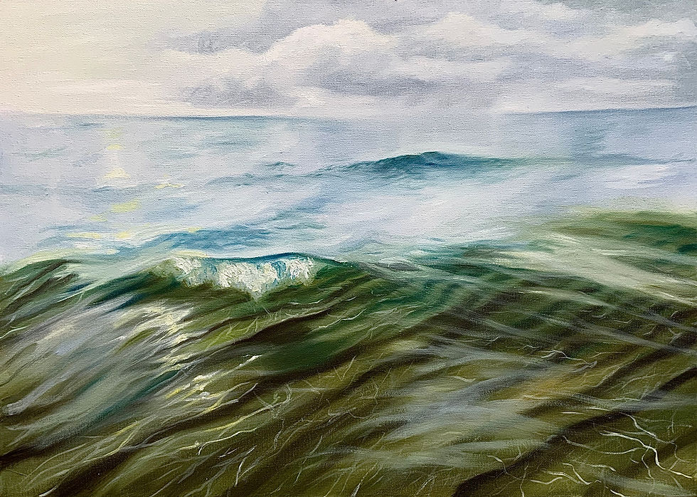 TOILE "Quiet wave"