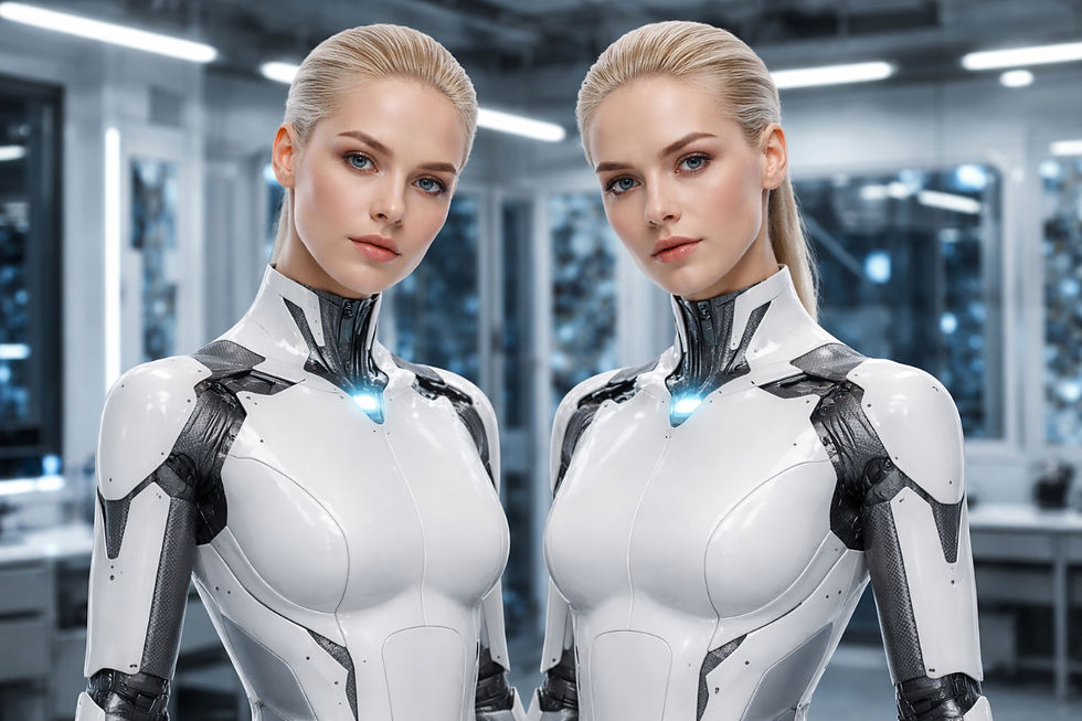 Synthetic human twins