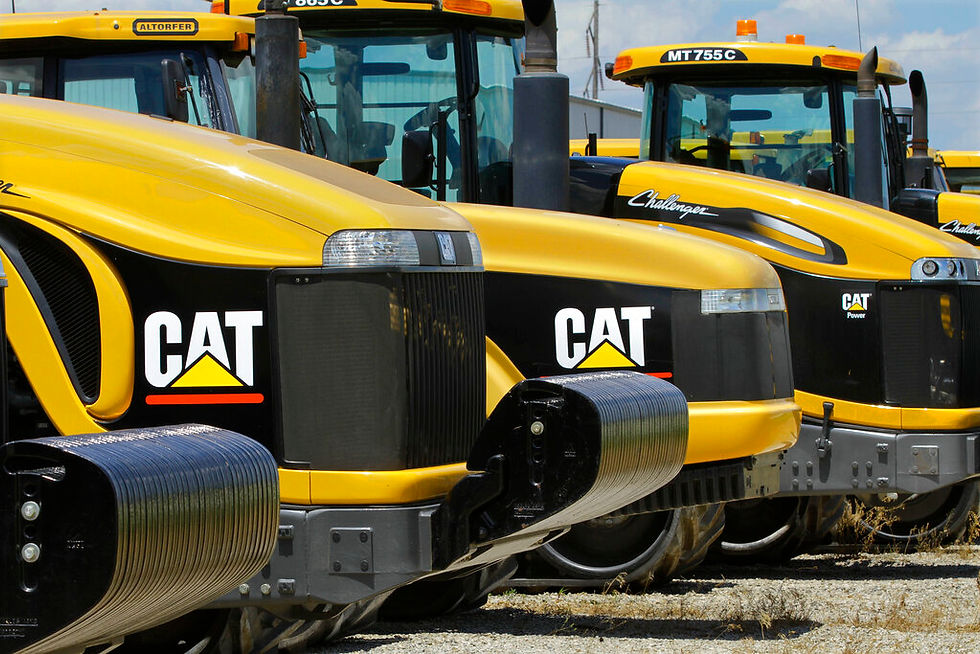 Caterpillar construction machinery