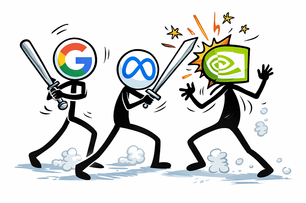 Google and Meta vs Nvidia