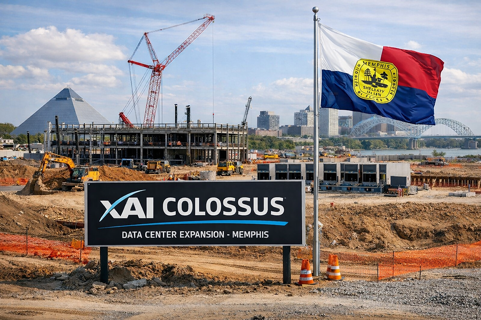 Colossus data center in Memphis