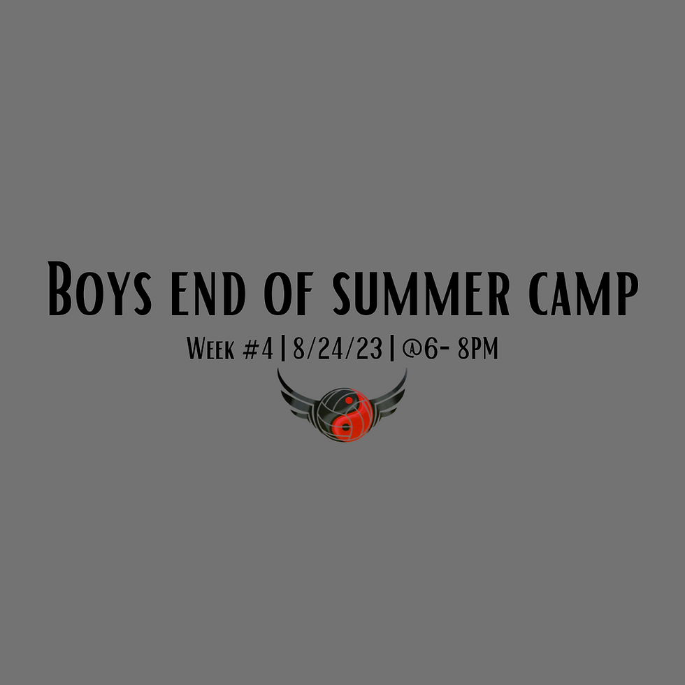 Boys END of Summer Camp | WEEK #4!