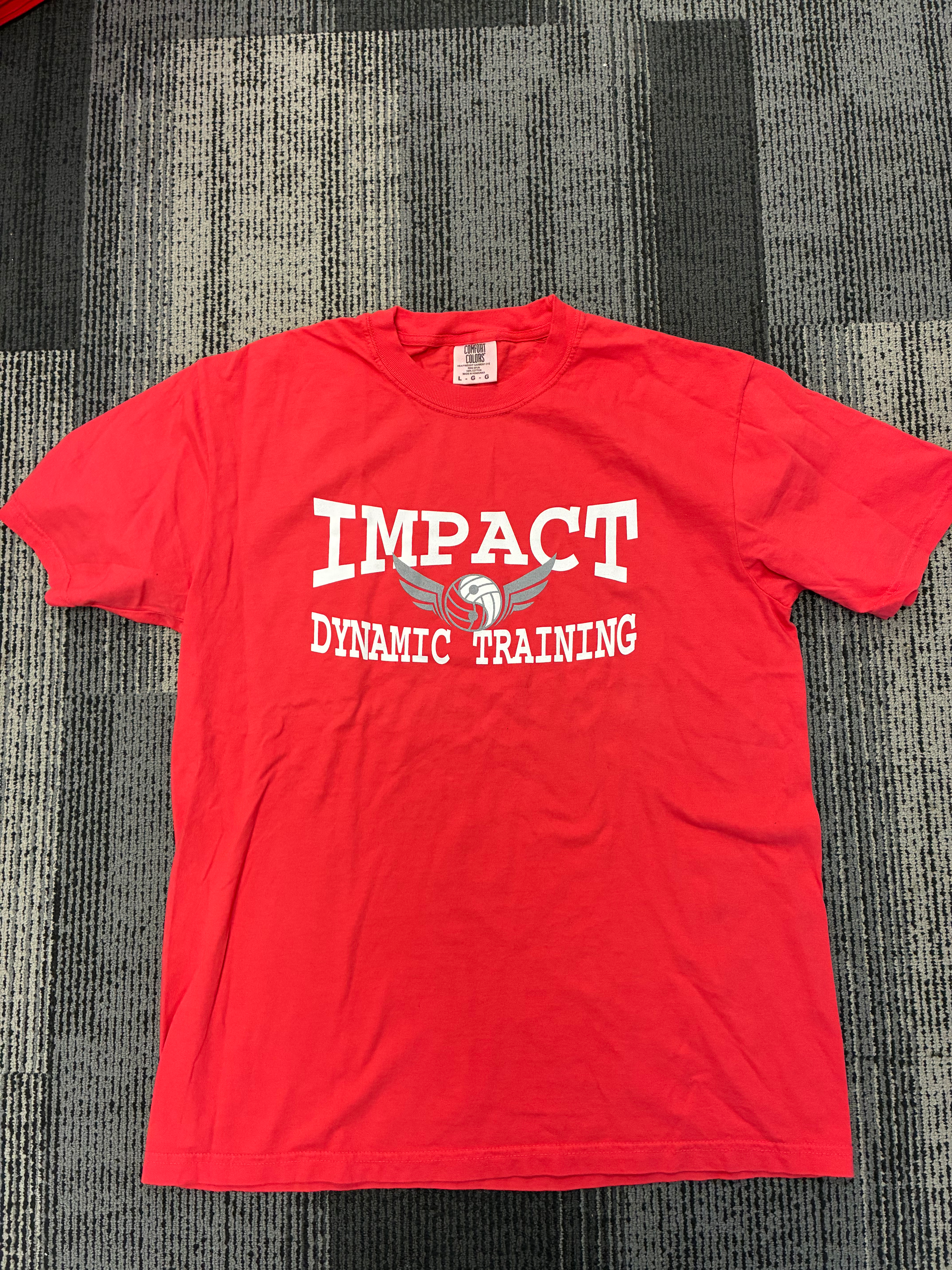 Red Comfort Colors T-shirt