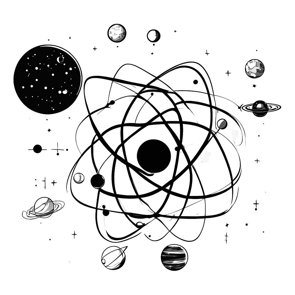 From the tiniest most microscopic. To the hugest most astronomic.