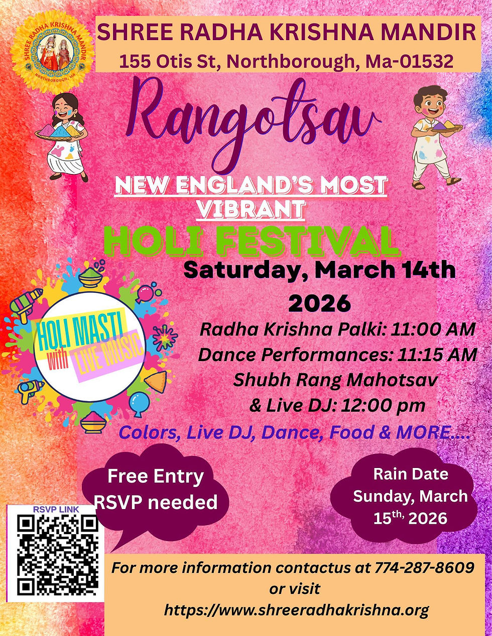 Rangotsav - Holi with colors