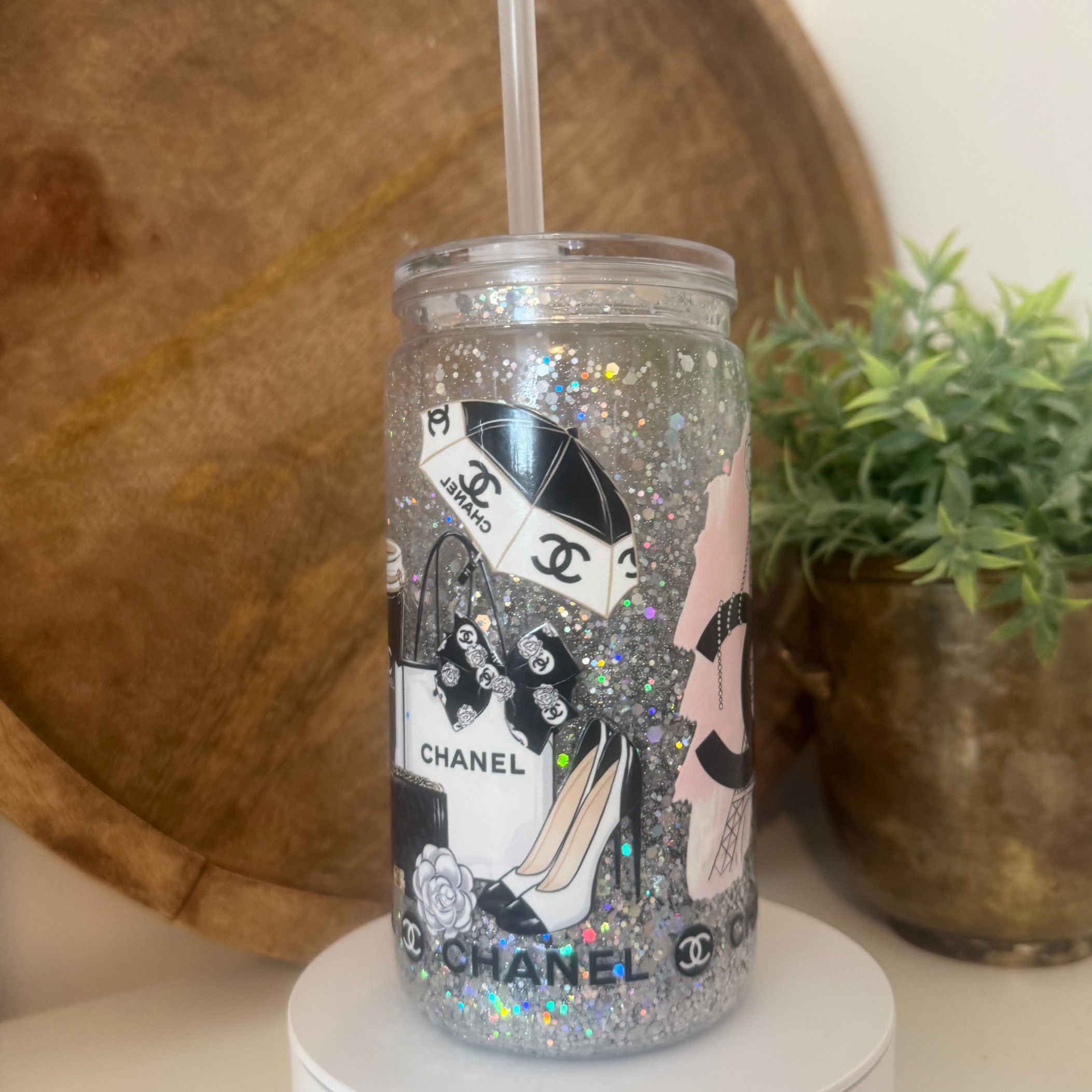 Chanel 16oz Ready to Ship, Ready to Sip!