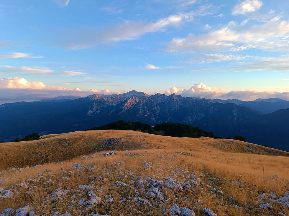 Escursione pomeridiana con tramonto in cima