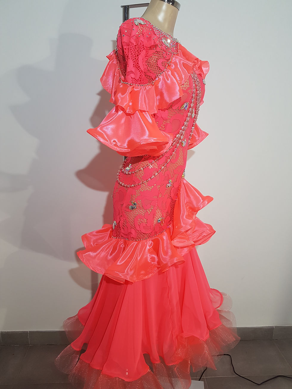 Miniature : Robe Standard corail