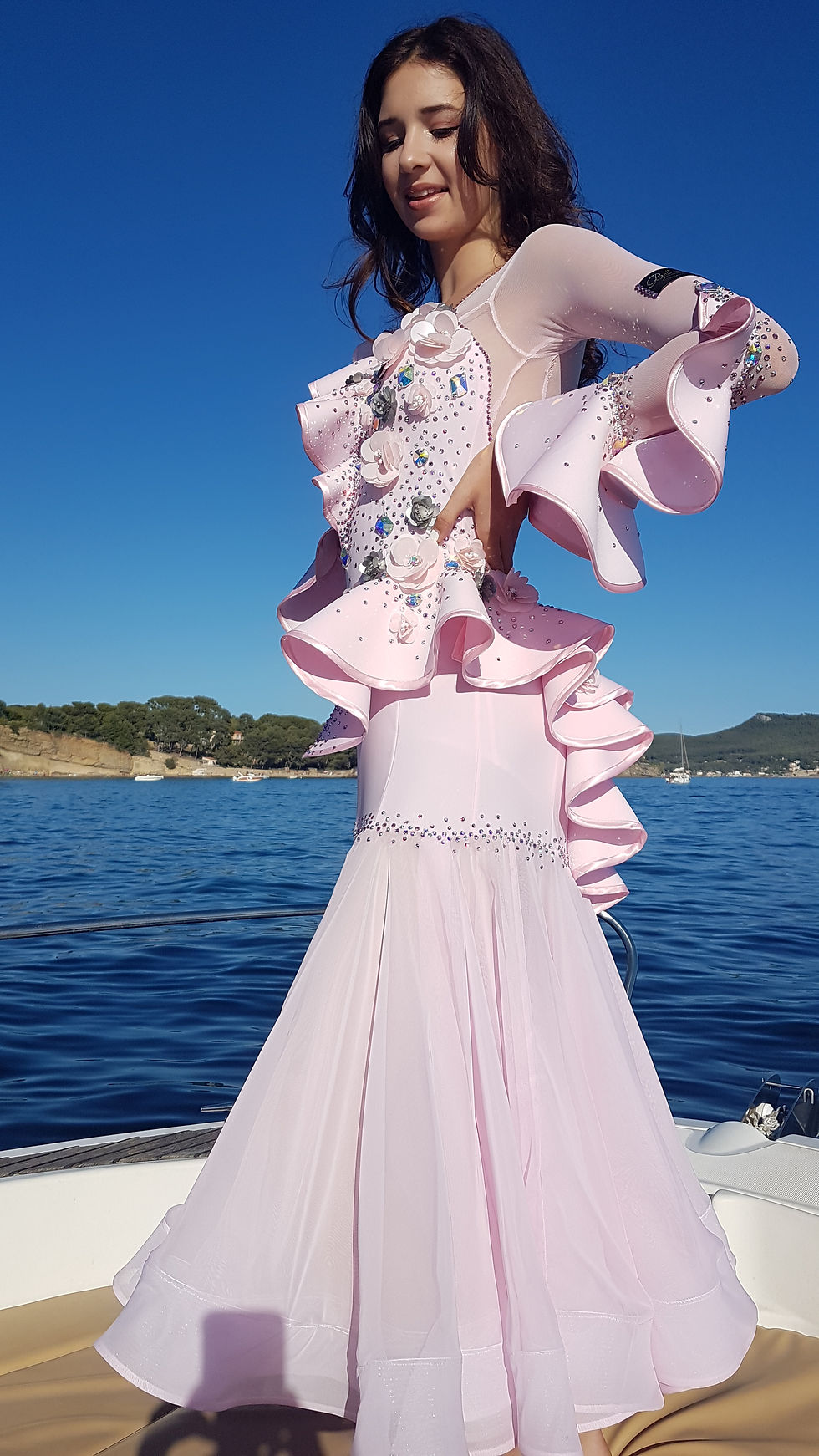 Miniature : Robe standards strassée