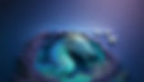 David Hennes full-dragon-deep-down-in-a-cave,-paper-cut-look,-with-blues-and-greens,-and-purp