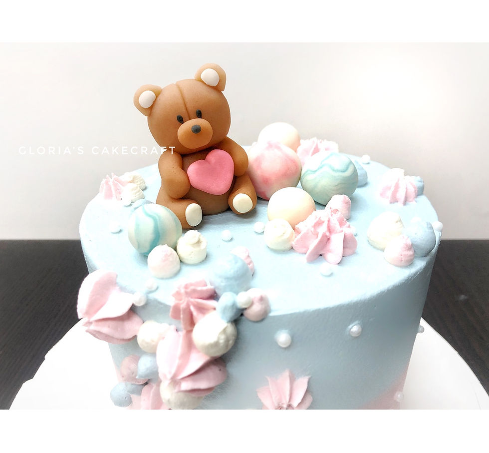 Thumbnail: 5" Gender Reveal Cake