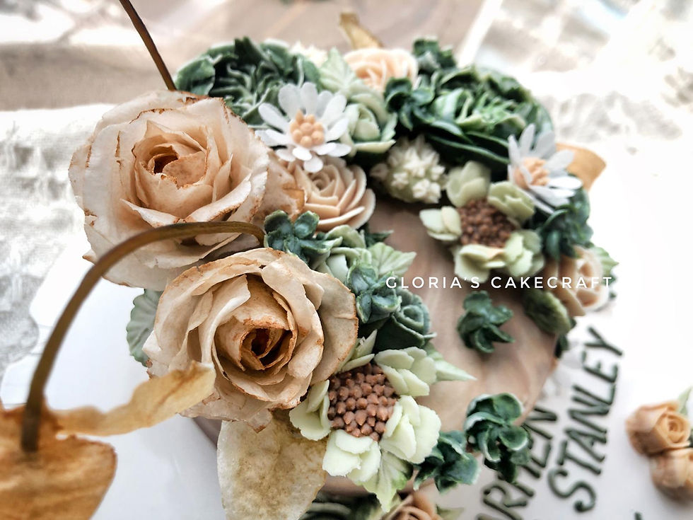 Thumbnail: 4" Full Blossom with Wafer Flower Extension