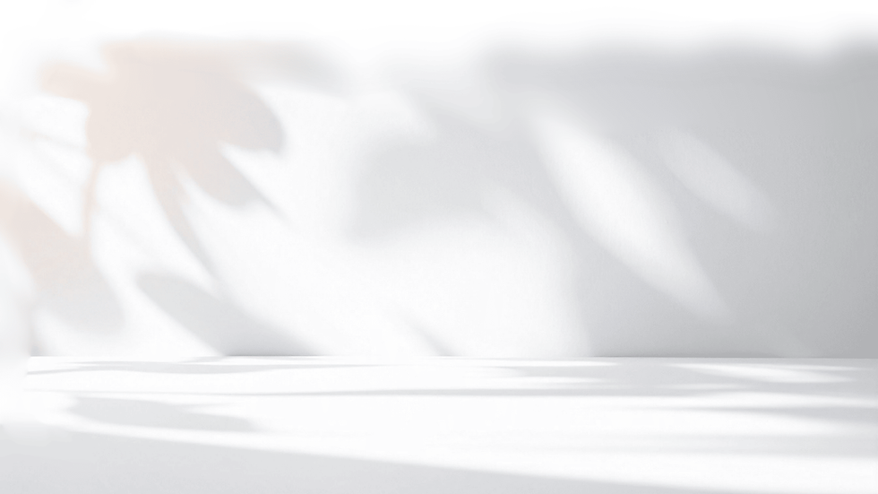 Odd Modd homepage hero white counter leaf shadow background