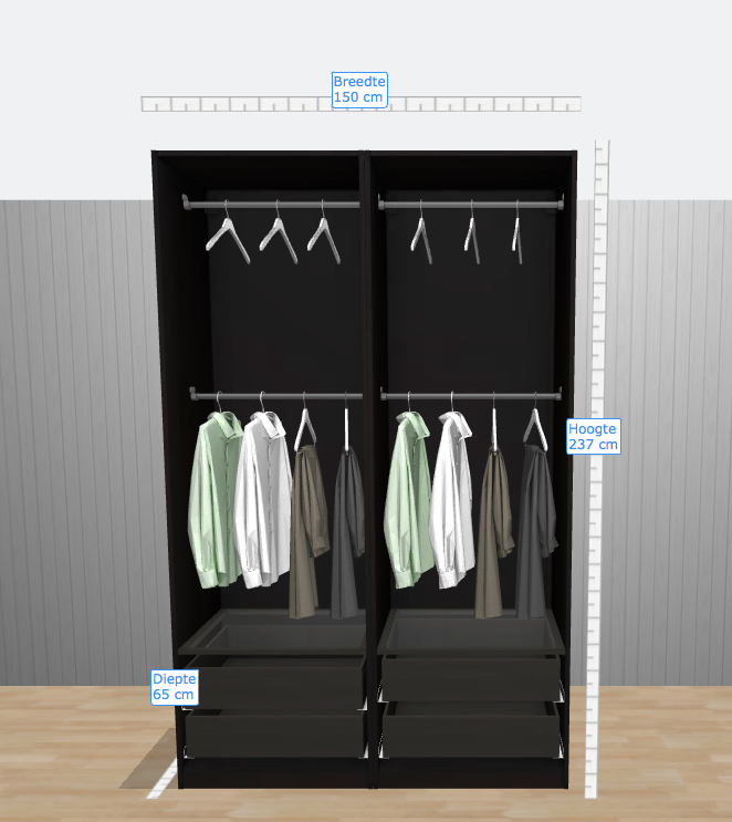 Thumbnail: Wardrobe / Ikea PAX