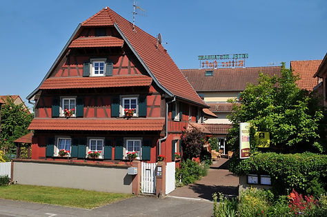 La Façade de l'hôtel restaurant RitterHoft
