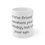 Thumbnail: A true friend remembers your birthday, but not your age Ceramic Mug 11oz