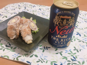 春の🌸肉巻きちくチーズ🧀