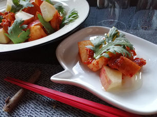 あなたと話したいことがある…「リンゴのキムチ和え」