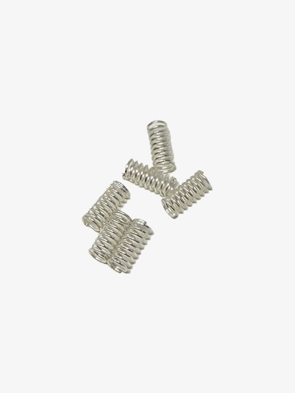 Epee Point Tip Springs 10-piece pack with silver steel coil springs for epee point assembly