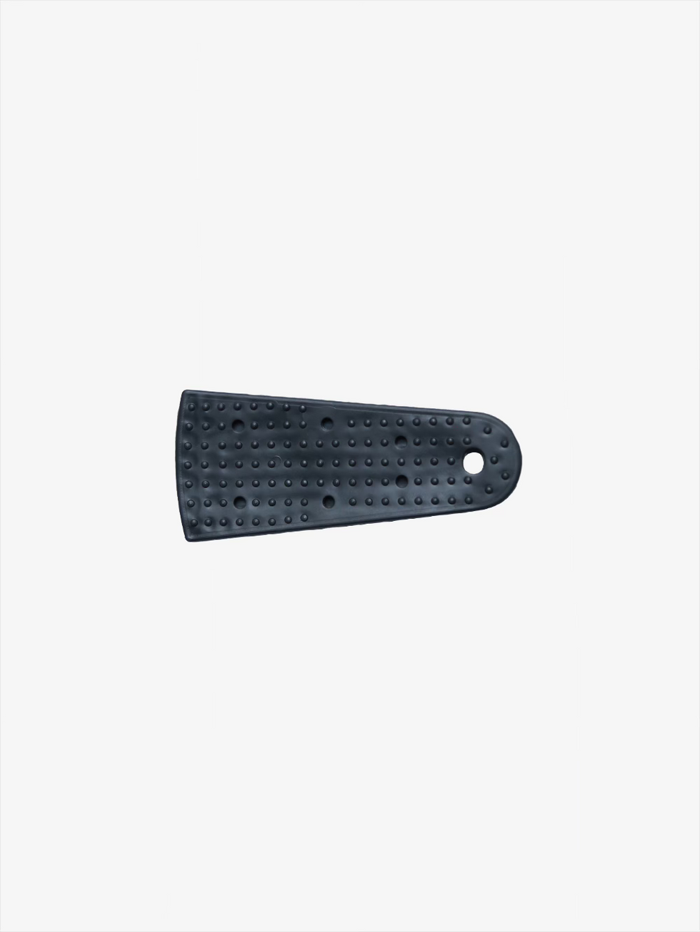 Ferre Sabre Guard Insulation Sleeve textured side view with raised grip dots, ventilation holes, and round mounting hole