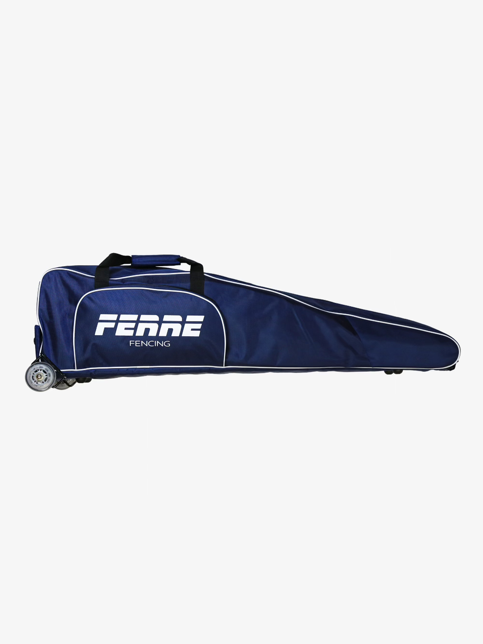 Ferre Junior Wheel fencing bag detail showing wheels for easy transport by young fencers