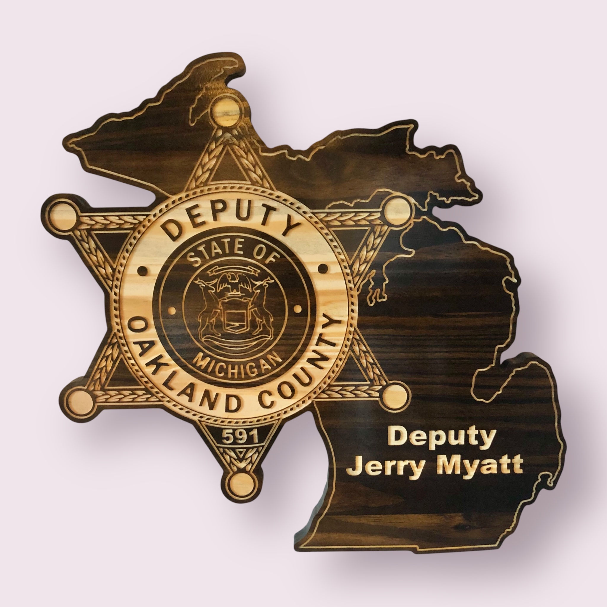 Personalized County Sign