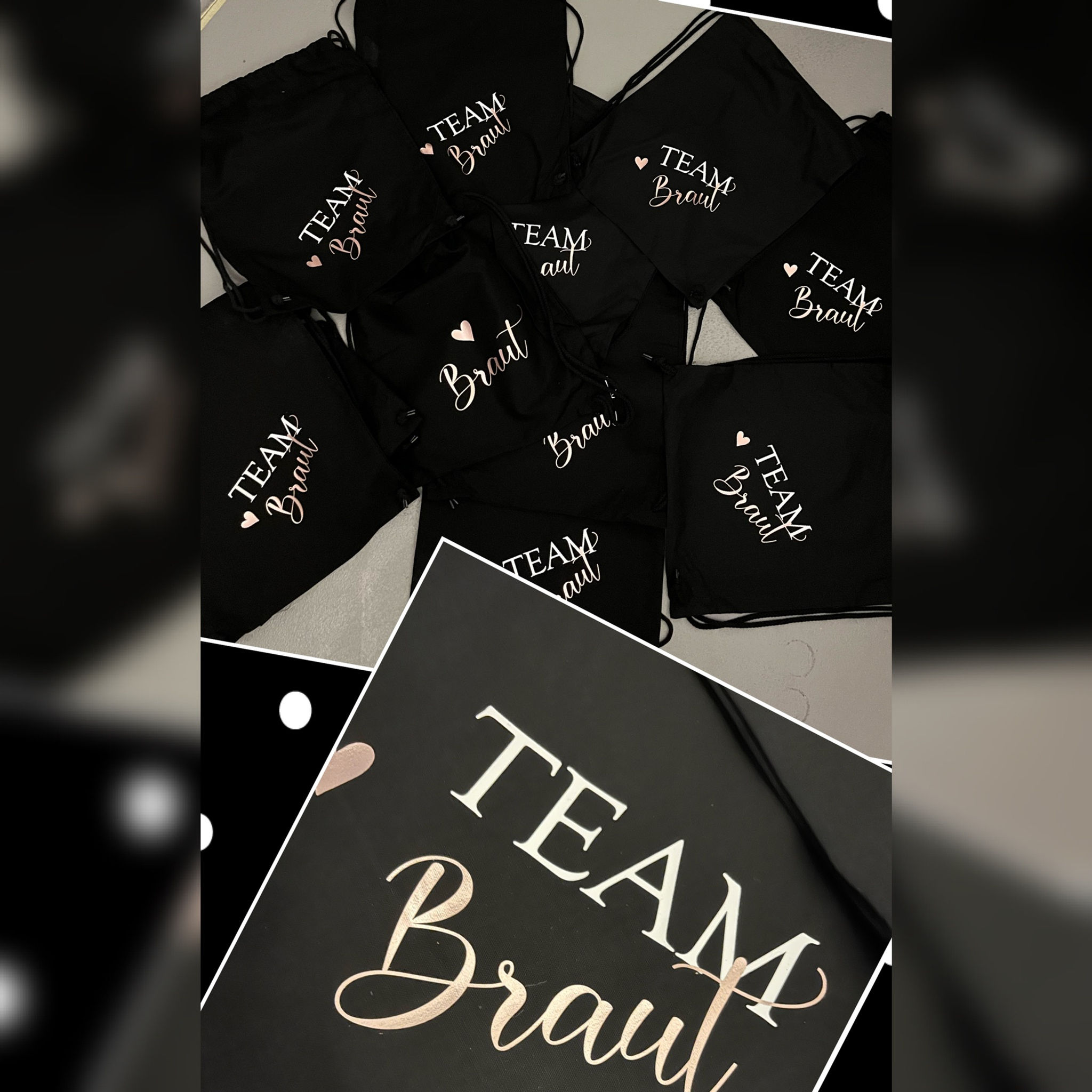 Baumwoll-Rucksack / Turnsack