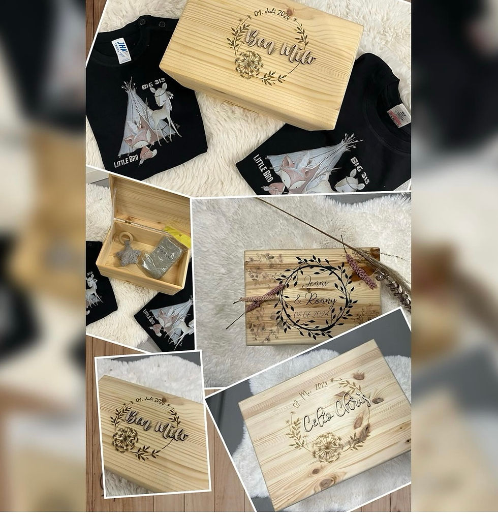 Miniaturbild: Erinnerungsbox Hochzeit klein