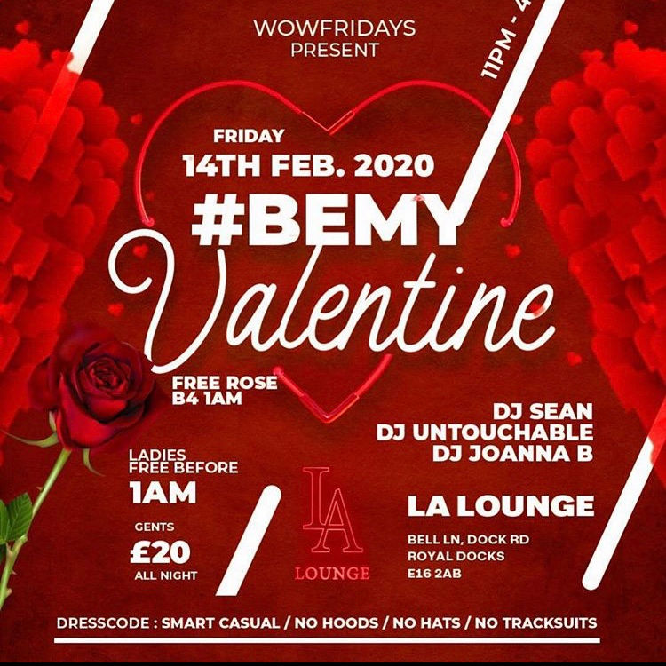 BE MY VALENTINE
