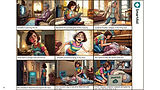 Girl helps grandmother; SmartAid