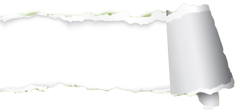 Torn paper with blank space for text