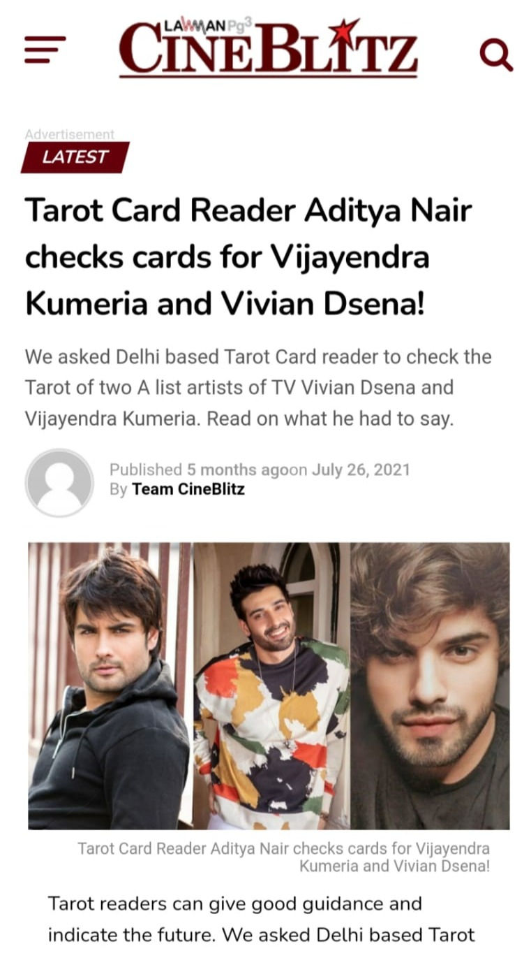 Cineblitz Vijayender and Vivian