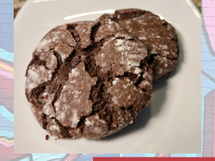 Holiday Treats from Kasey P: Chocolate Mint Crinkle Cookies