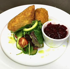 Deep fried brie