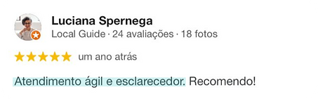 Depoimento de cliente satisfeito com os serviços de contabilidade da MAR Contabilidade