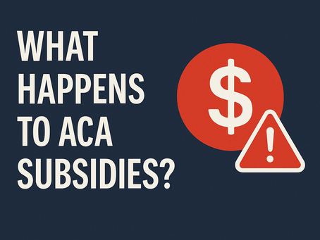 What Happens to ACA Subsidies Under The One Big Beautiful Bill?