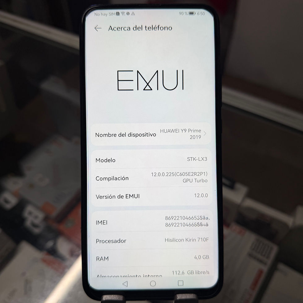 Miniatura: Huawei Y9 Prime 2019 | 128GB | 4GB RAM | Azul | Cámara Pop-up