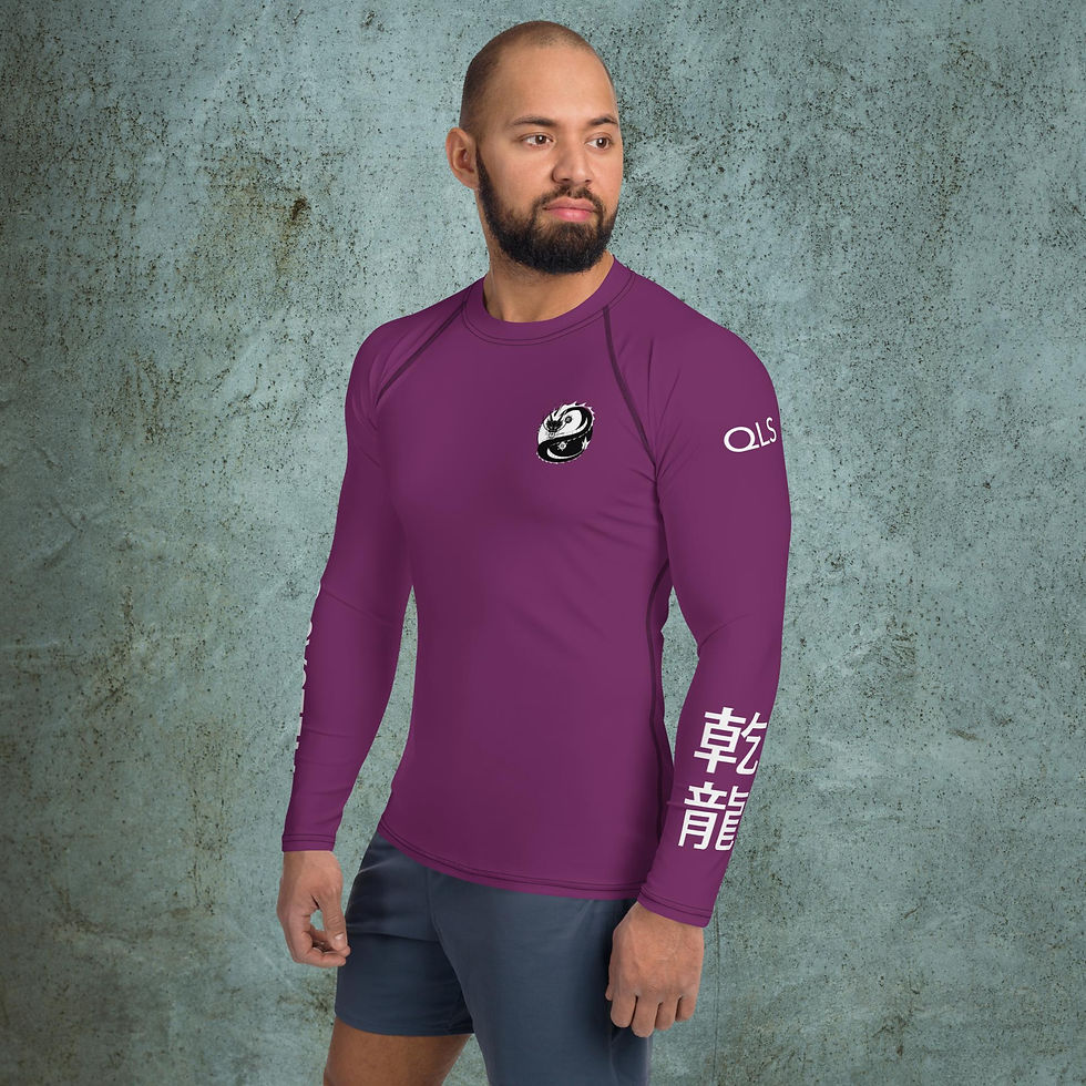 Miniaturbild: Men's Rash Guard - Violett